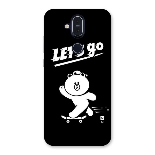 Lets Go Art Back Case for Nokia 8.1