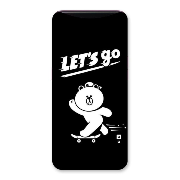 Lets Go Art Back Case for Oppo Find X