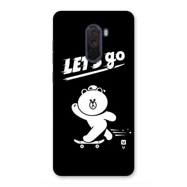 Lets Go Art Back Case for Poco F1