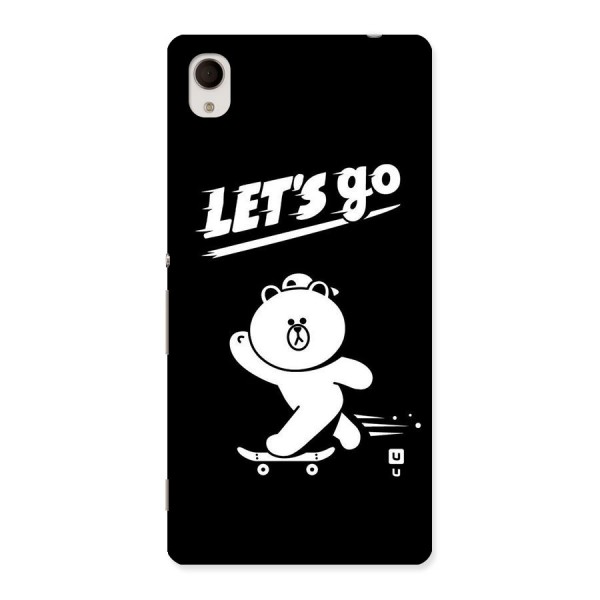 Lets Go Art Back Case for Sony Xperia M4