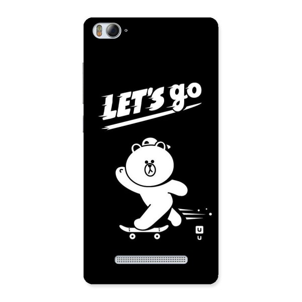 Lets Go Art Back Case for Xiaomi Mi4i