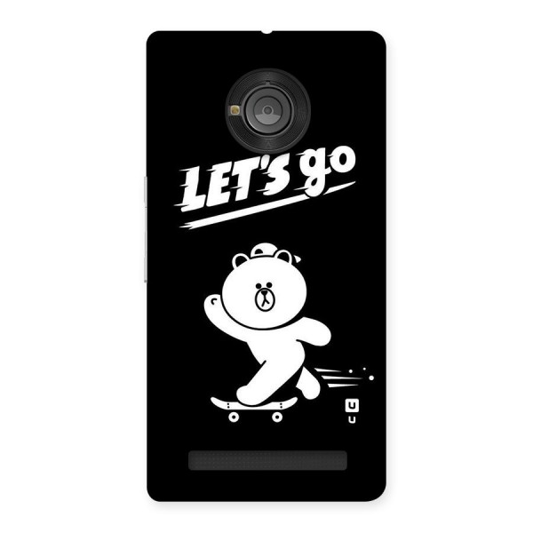 Lets Go Art Back Case for Yu Yuphoria