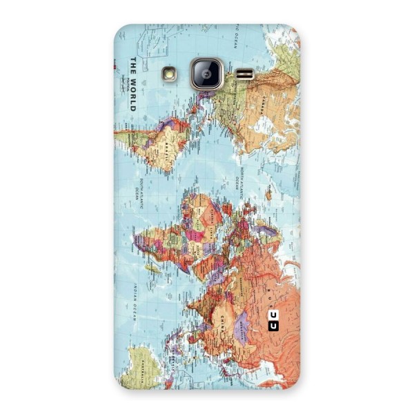 Lets Travel The World Back Case for Galaxy On5