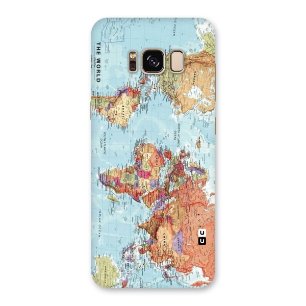 Lets Travel The World Back Case for Galaxy S8