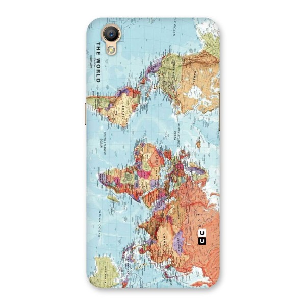 Lets Travel The World Back Case for Oppo A37