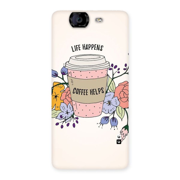 Life Happens Back Case for Canvas Knight A350