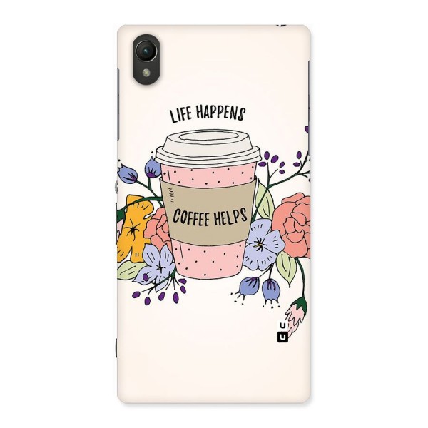 Life Happens Back Case for Sony Xperia Z1