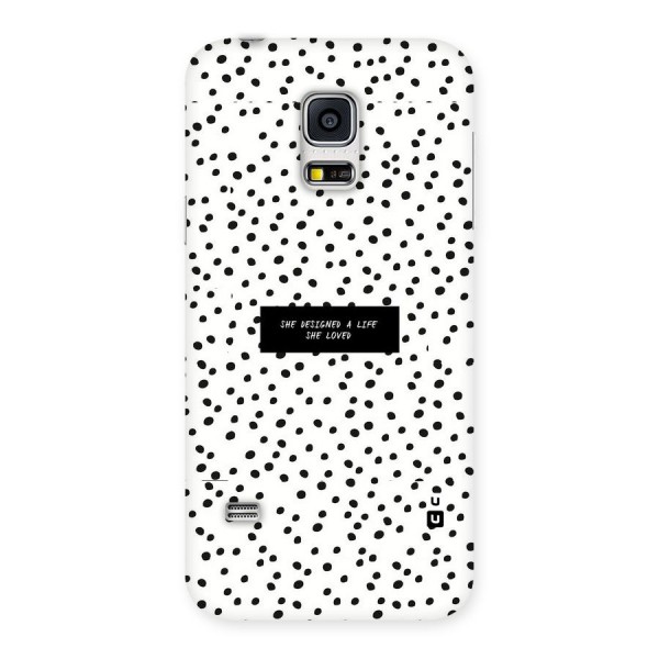 Life Loved Back Case for Galaxy S5 Mini