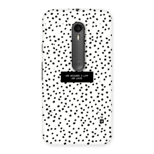 Life Loved Back Case for Moto G3