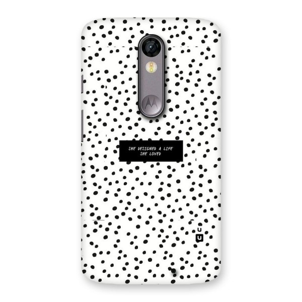 Life Loved Back Case for Moto X Force