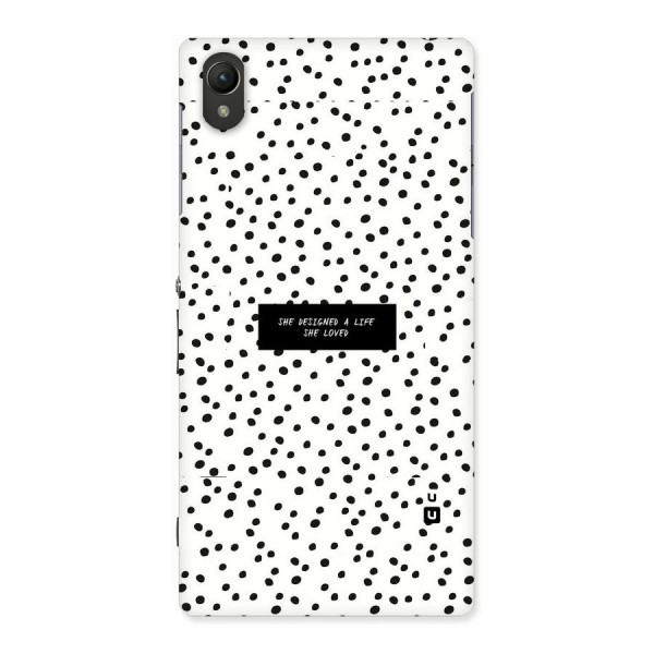 Life Loved Back Case for Sony Xperia Z1