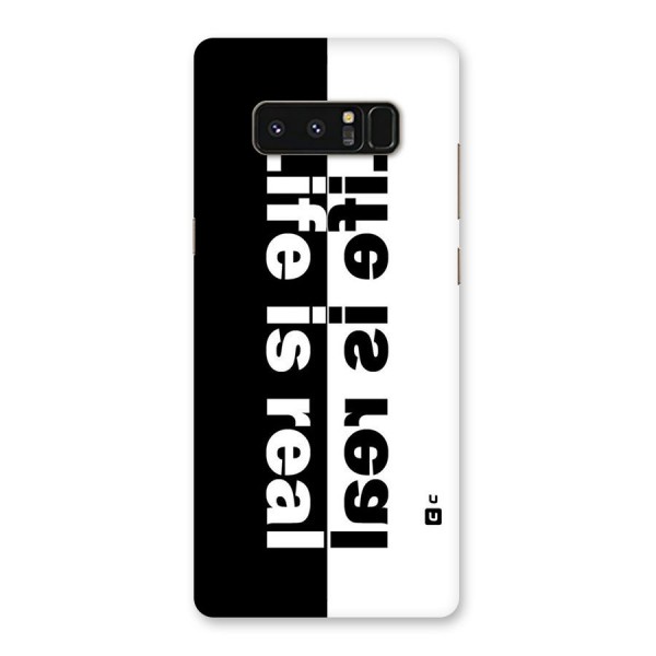 Life is Real Simple Back Case for Galaxy Note 8