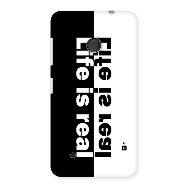 Life is Real Simple Back Case for Lumia 530