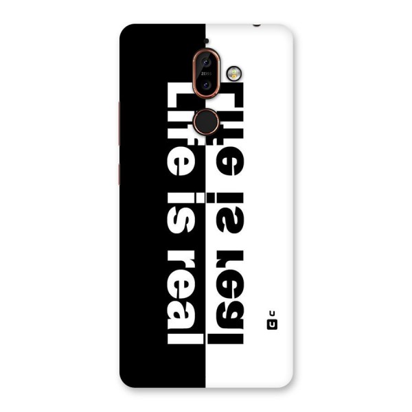 Life is Real Simple Back Case for Nokia 7 Plus