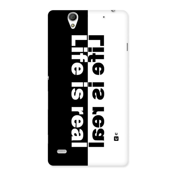 Life is Real Simple Back Case for Sony Xperia C4