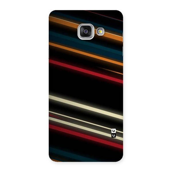 Light Diagonal Stripes Back Case for Galaxy A7 2016