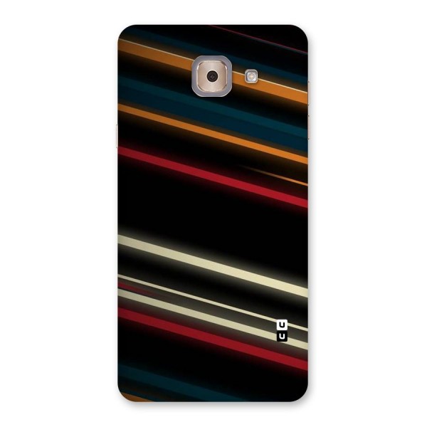 Light Diagonal Stripes Back Case for Galaxy J7 Max