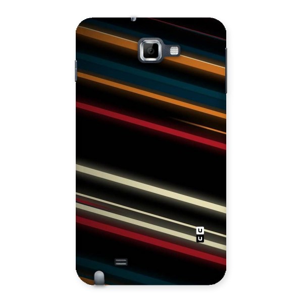 Light Diagonal Stripes Back Case for Galaxy Note