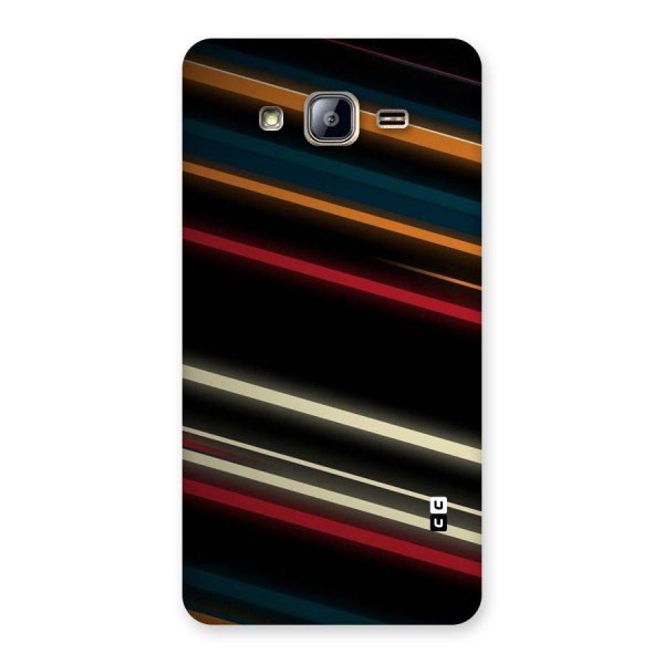 Light Diagonal Stripes Back Case for Galaxy On5