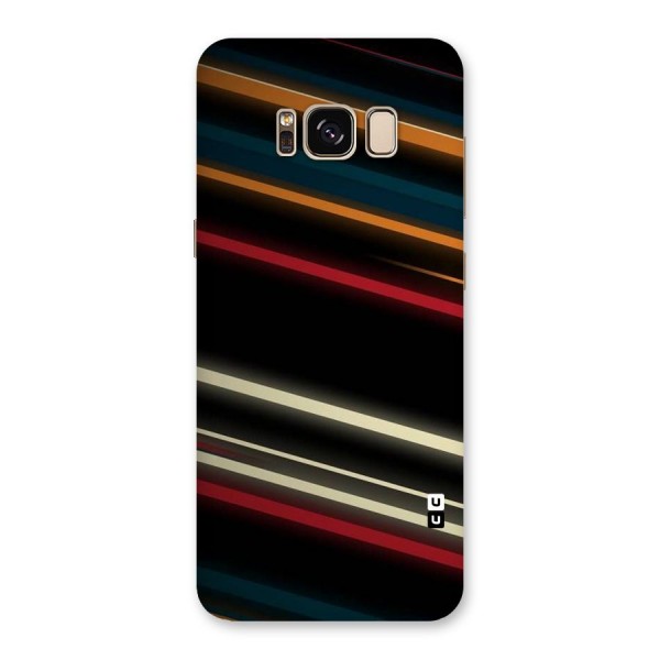 Light Diagonal Stripes Back Case for Galaxy S8