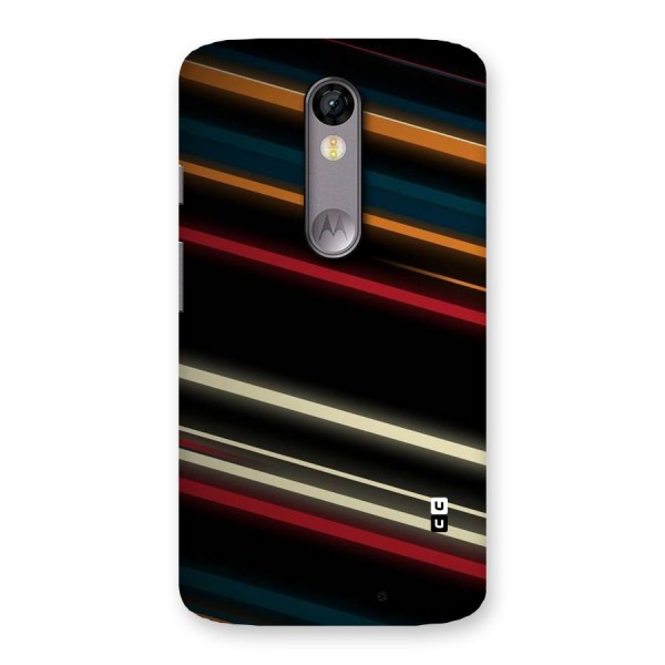 Light Diagonal Stripes Back Case for Moto X Force