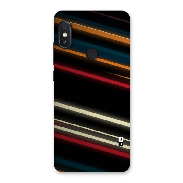 Light Diagonal Stripes Back Case for Redmi Note 5 Pro