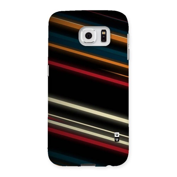 Light Diagonal Stripes Back Case for Samsung Galaxy S6