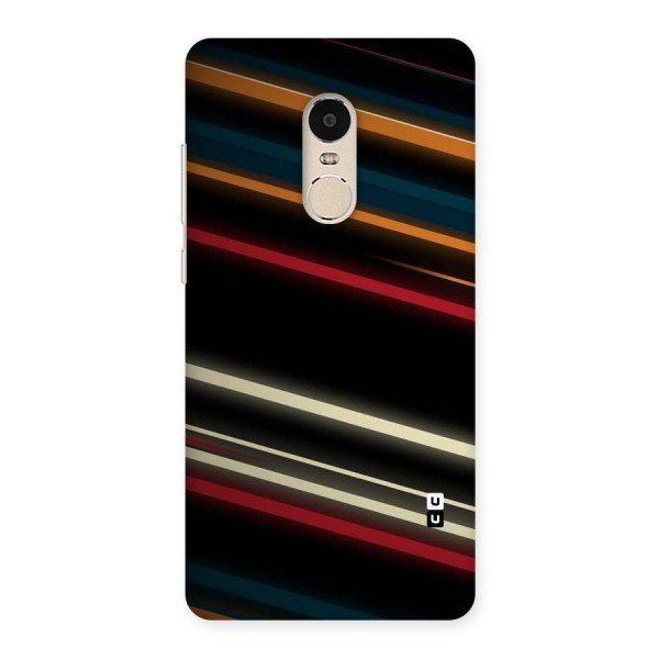 Light Diagonal Stripes Back Case for Xiaomi Redmi Note 4