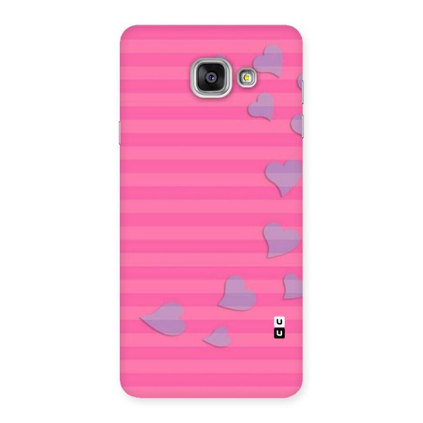 Light Heart Stripes Back Case for Galaxy A7 2016