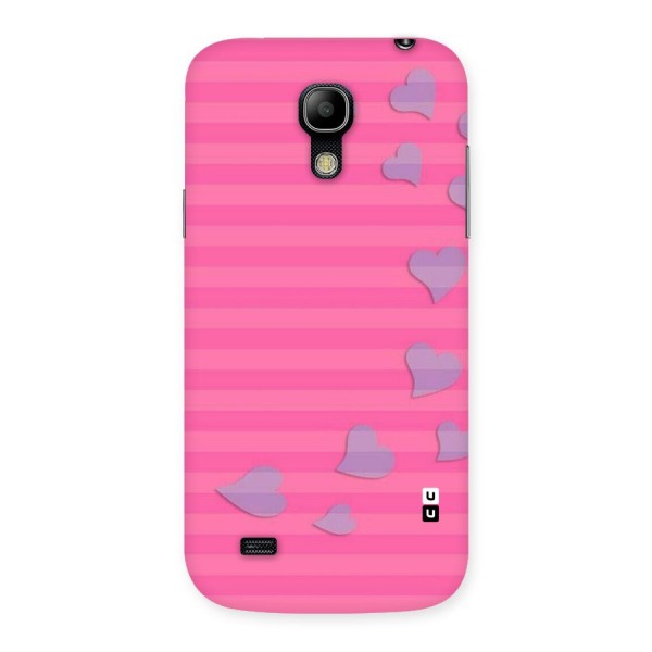 Light Heart Stripes Back Case for Galaxy S4 Mini