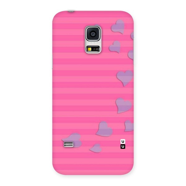 Light Heart Stripes Back Case for Galaxy S5 Mini