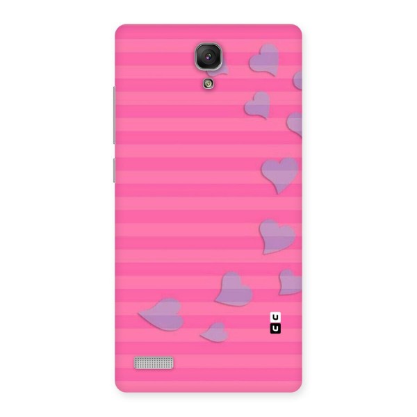 Light Heart Stripes Back Case for Redmi Note