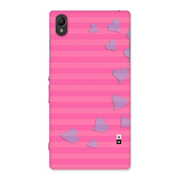 Light Heart Stripes Back Case for Sony Xperia Z1