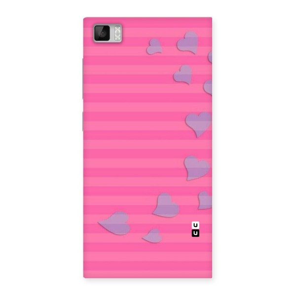 Light Heart Stripes Back Case for Xiaomi Mi3