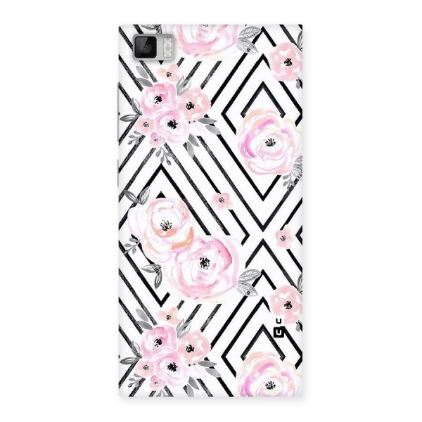 Light Pastel Flowers Design Back Case for Xiaomi Mi3