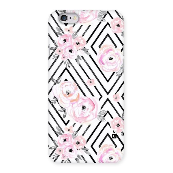 Light Pastel Flowers Design Back Case for iPhone 6 6S