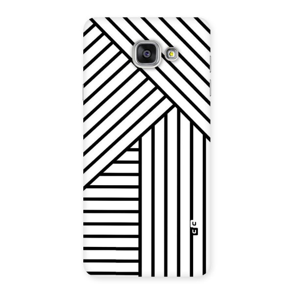 Lines Pattern Stripes Back Case for Galaxy A7 2016