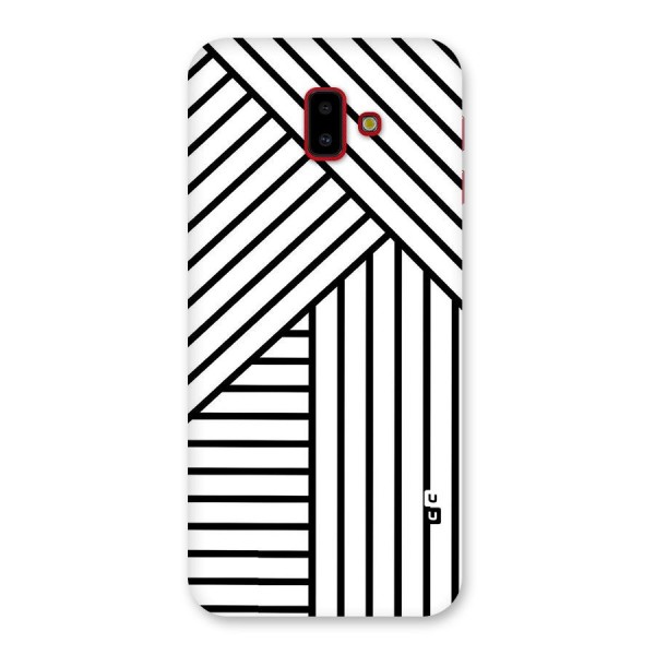 Lines Pattern Stripes Back Case for Galaxy J6 Plus