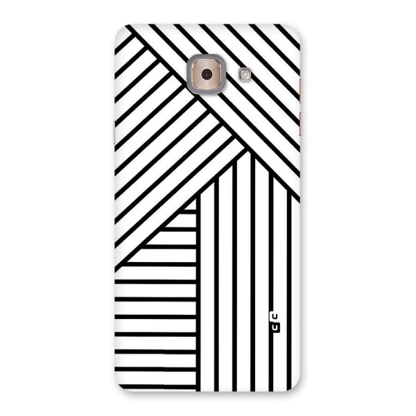 Lines Pattern Stripes Back Case for Galaxy J7 Max