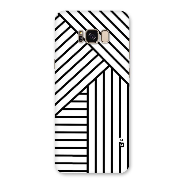 Lines Pattern Stripes Back Case for Galaxy S8 Plus