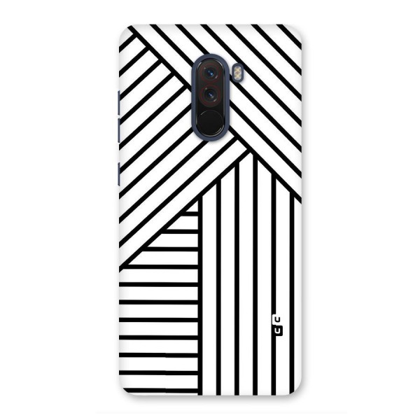 Lines Pattern Stripes Back Case for Poco F1