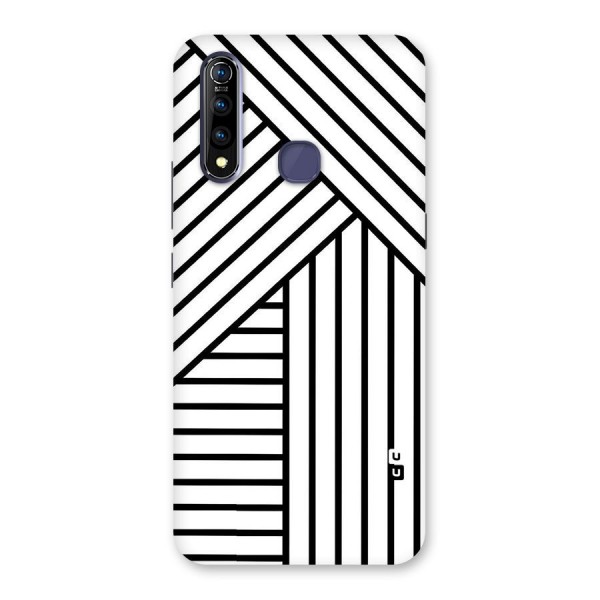 Lines Pattern Stripes Back Case for Vivo Z1 Pro