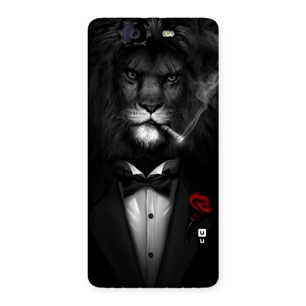 Lion Class Back Case for Canvas Knight A350