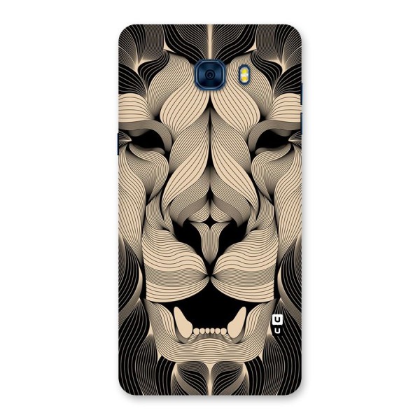 Lion Shape Design Back Case for Galaxy C7 Pro