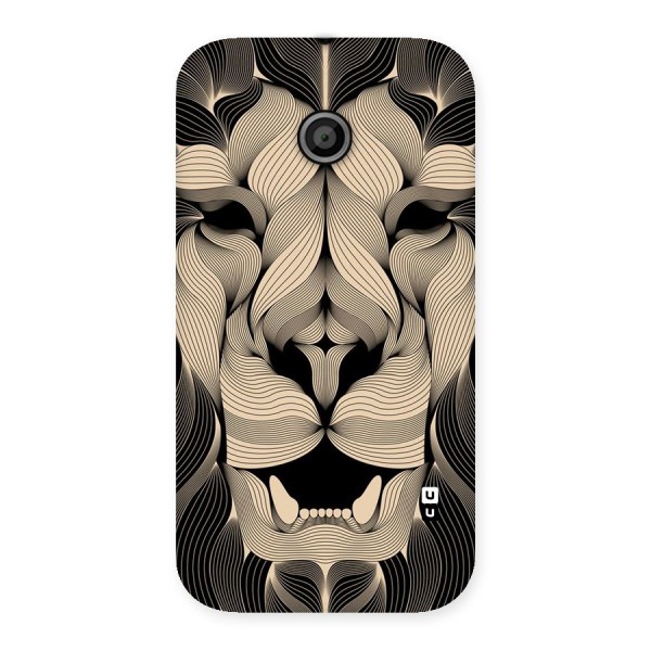 Lion Shape Design Back Case for Moto E