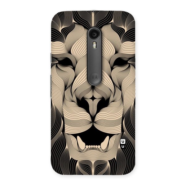 Lion Shape Design Back Case for Moto G3