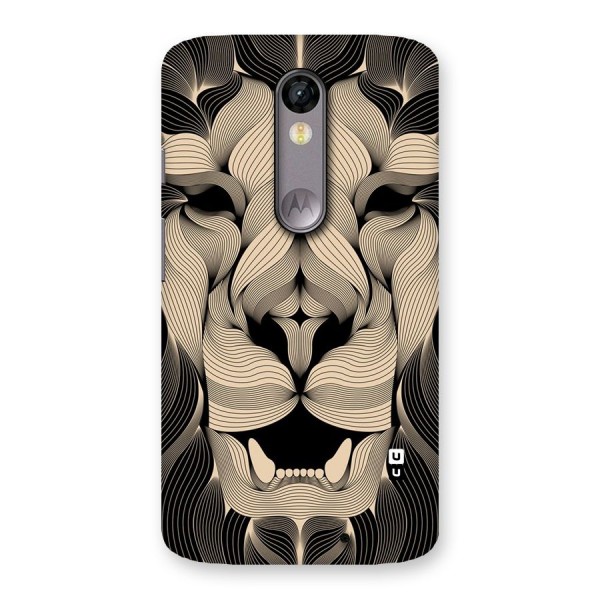 Lion Shape Design Back Case for Moto X Force