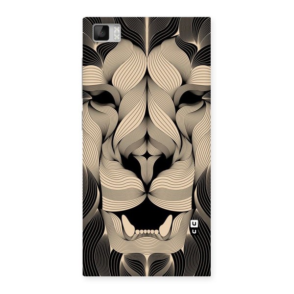 Lion Shape Design Back Case for Xiaomi Mi3