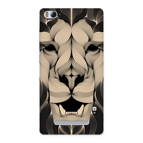 Lion Shape Design Back Case for Xiaomi Mi4i