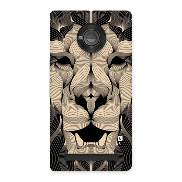 Lion Shape Design Back Case for Yu Yuphoria